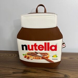 Loungefly NUTELLA Backpack Giveaway Rare Limited Edition New With Tags